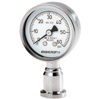 1032 Fractional Sanitary Pressure Gauge